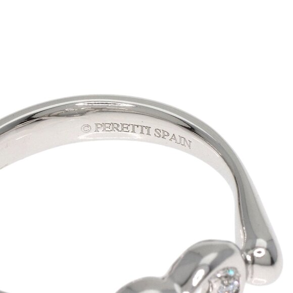 TIFFANY & CO. Platinum Diamond Ring - Picture 6 of 10